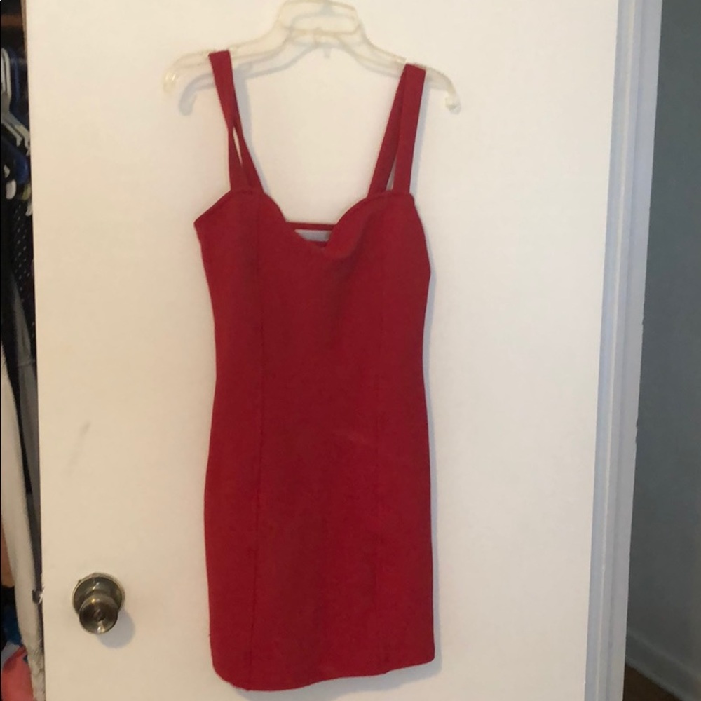 Red dress